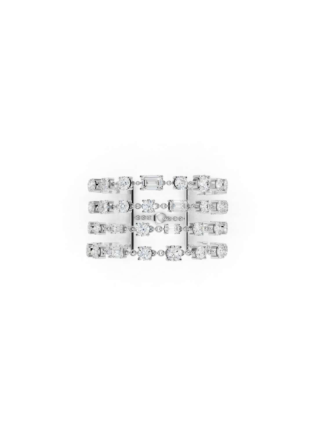 Diamond Link Wrap Bracelet Image 15