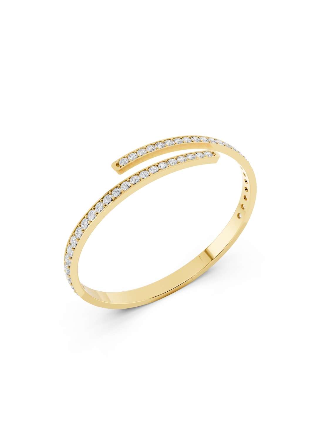 Diamond Overlap Cuff Image 2