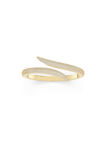 Diamond Spiral Cuff Bracelet Image 2