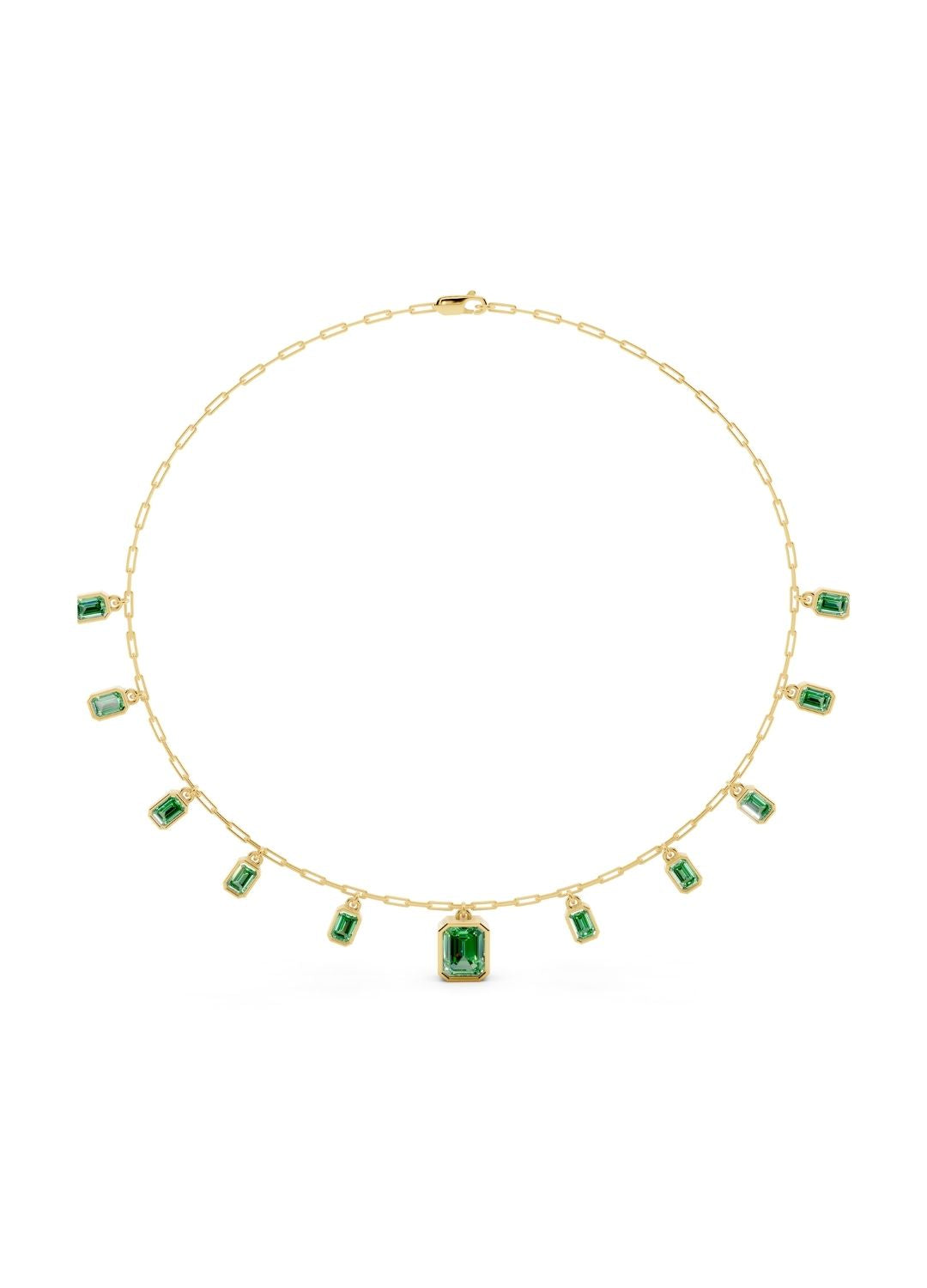 Emerald Charm Necklace Image 1