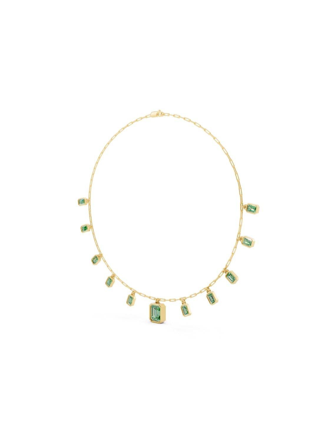 Emerald Charm Necklace Image 2
