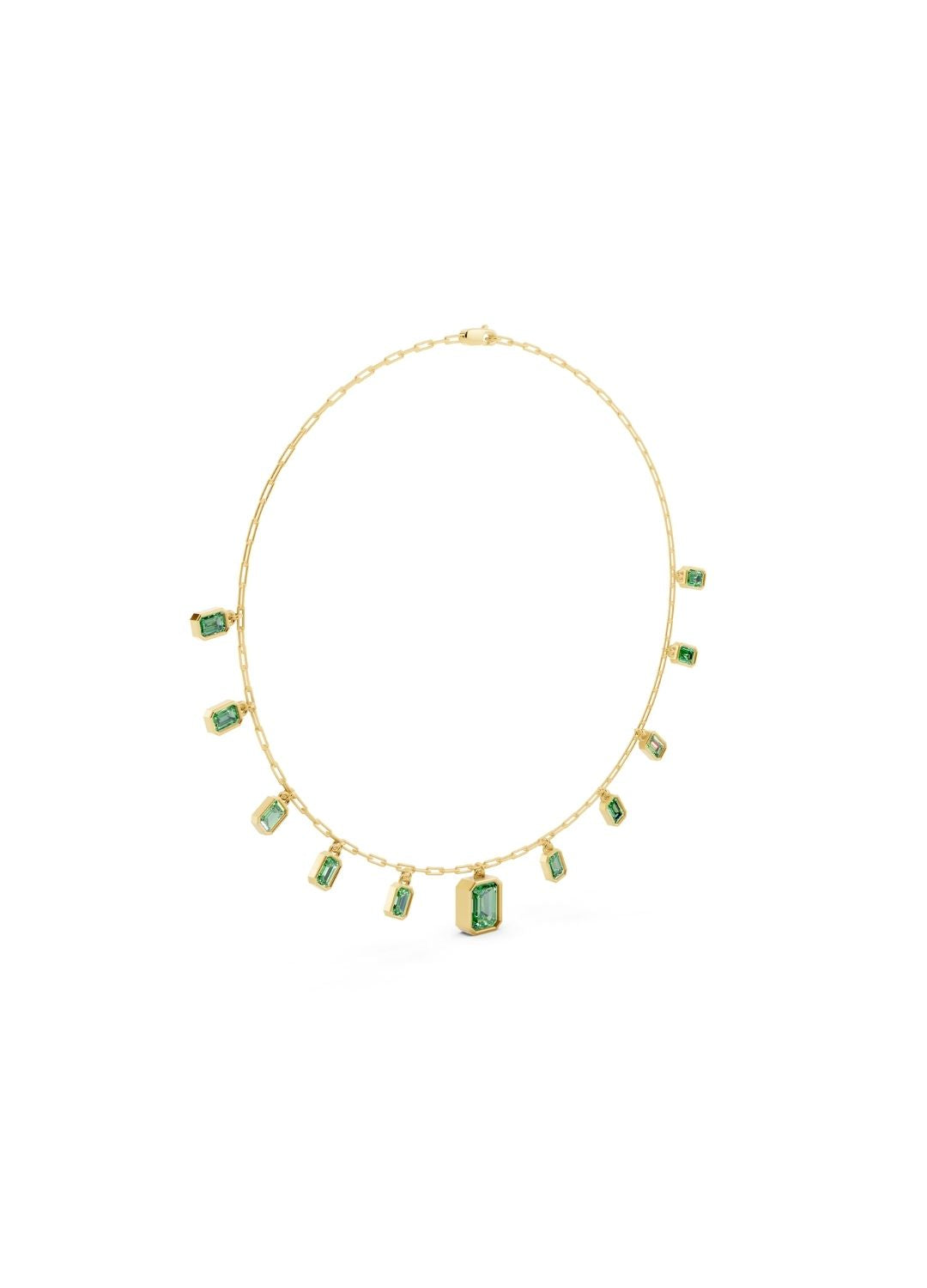 Emerald Charm Necklace Image 3