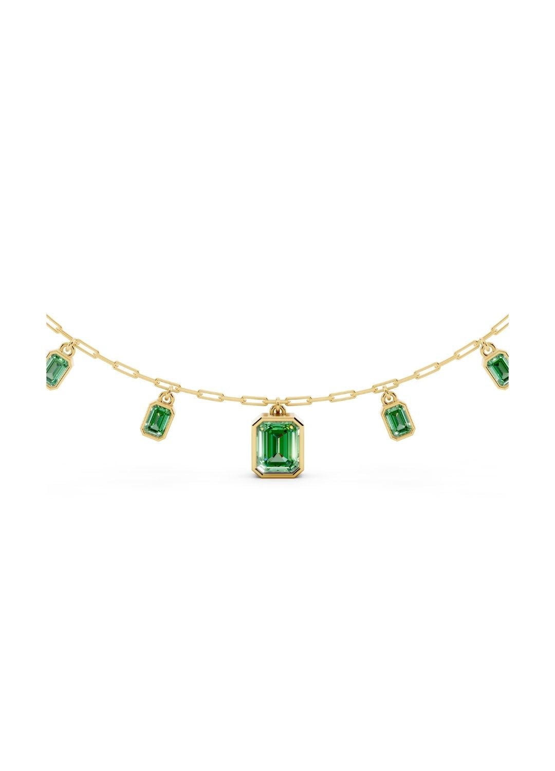 Emerald Charm Necklace Image 4
