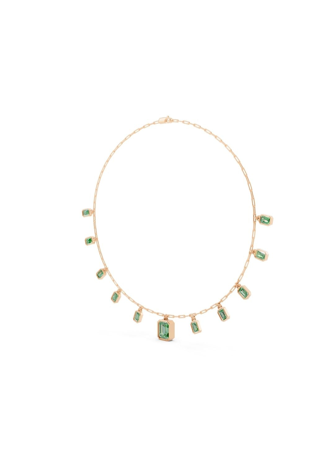 Emerald Charm Necklace Image 6