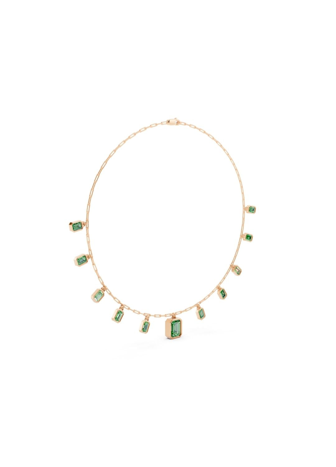 Emerald Charm Necklace Image 7