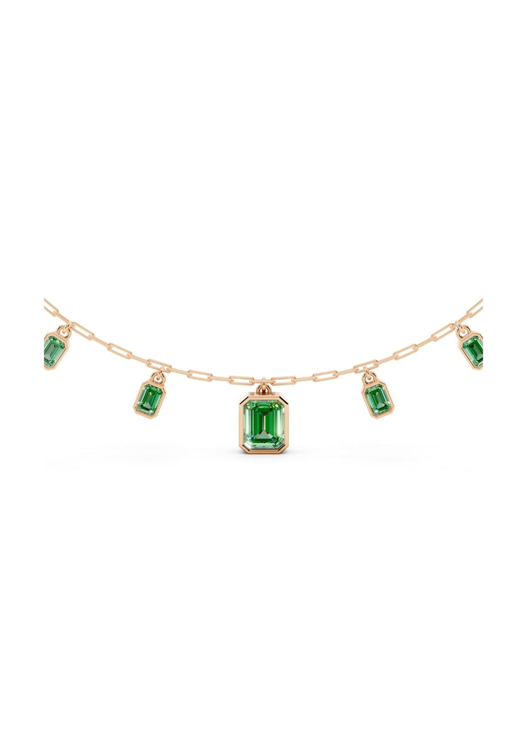 Emerald Charm Necklace Image 8