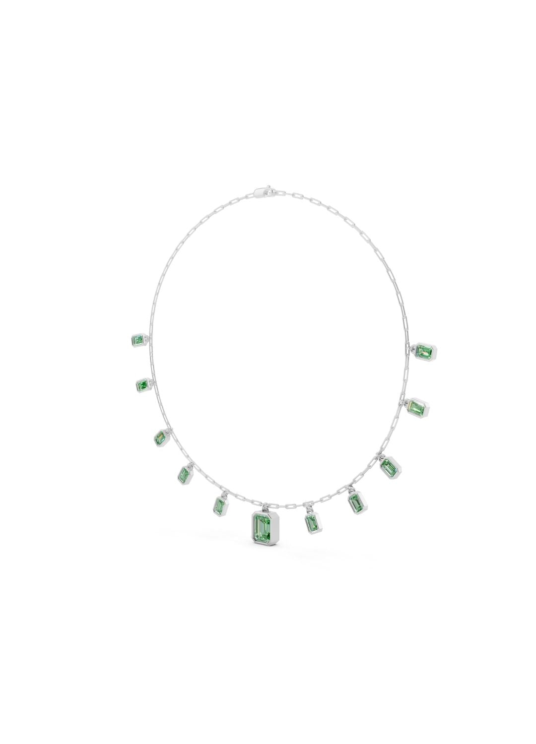 Emerald Charm Necklace Image 10