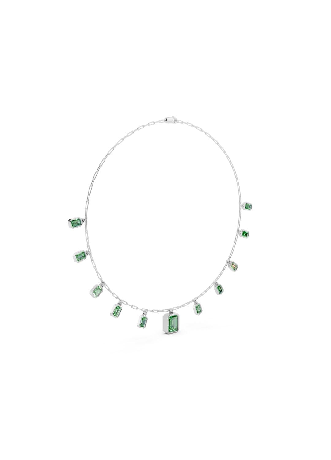 Emerald Charm Necklace Image 11