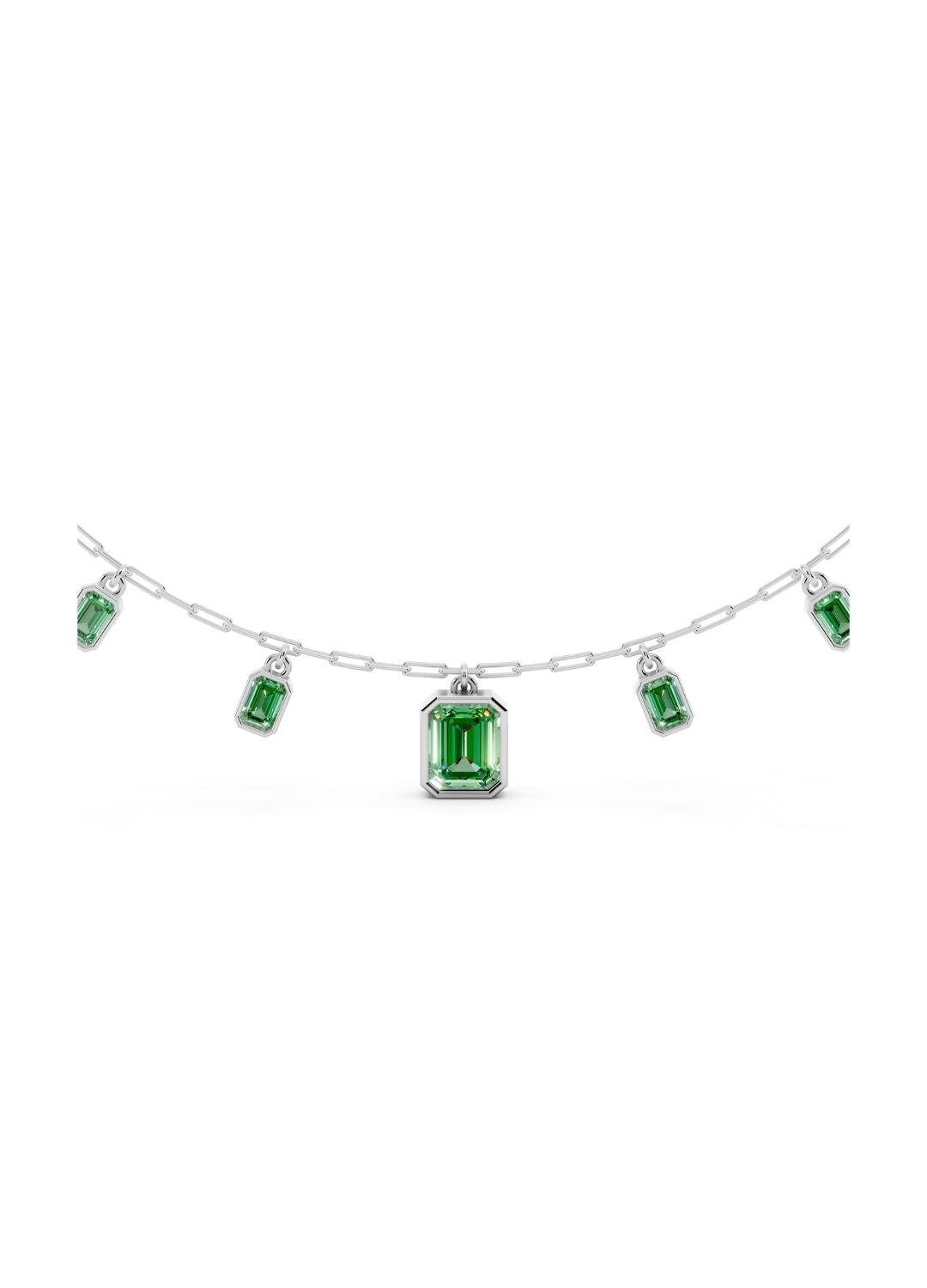 Emerald Charm Necklace Image 12