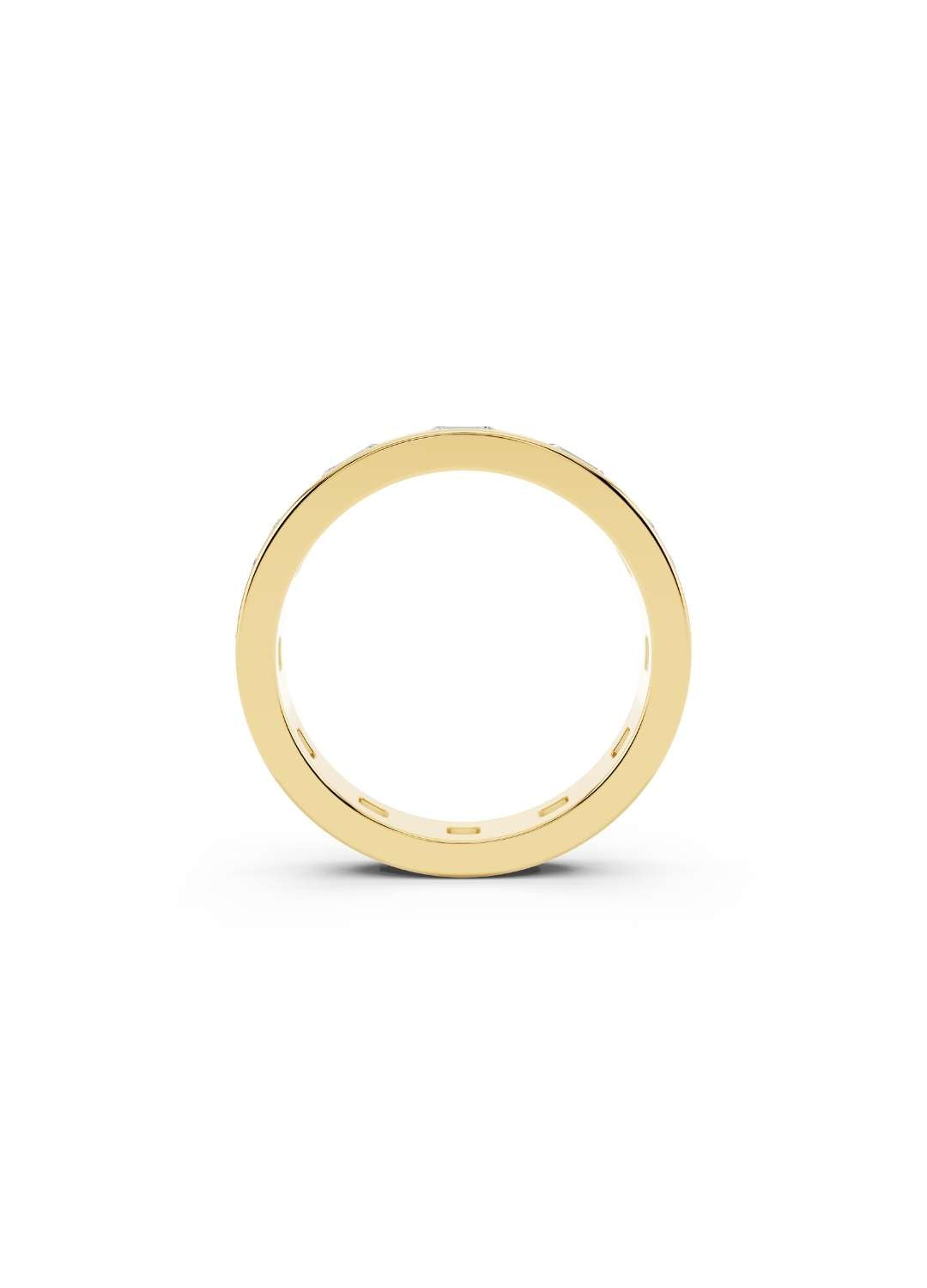 Emerald Cut Diamond Eternity Band Image 4