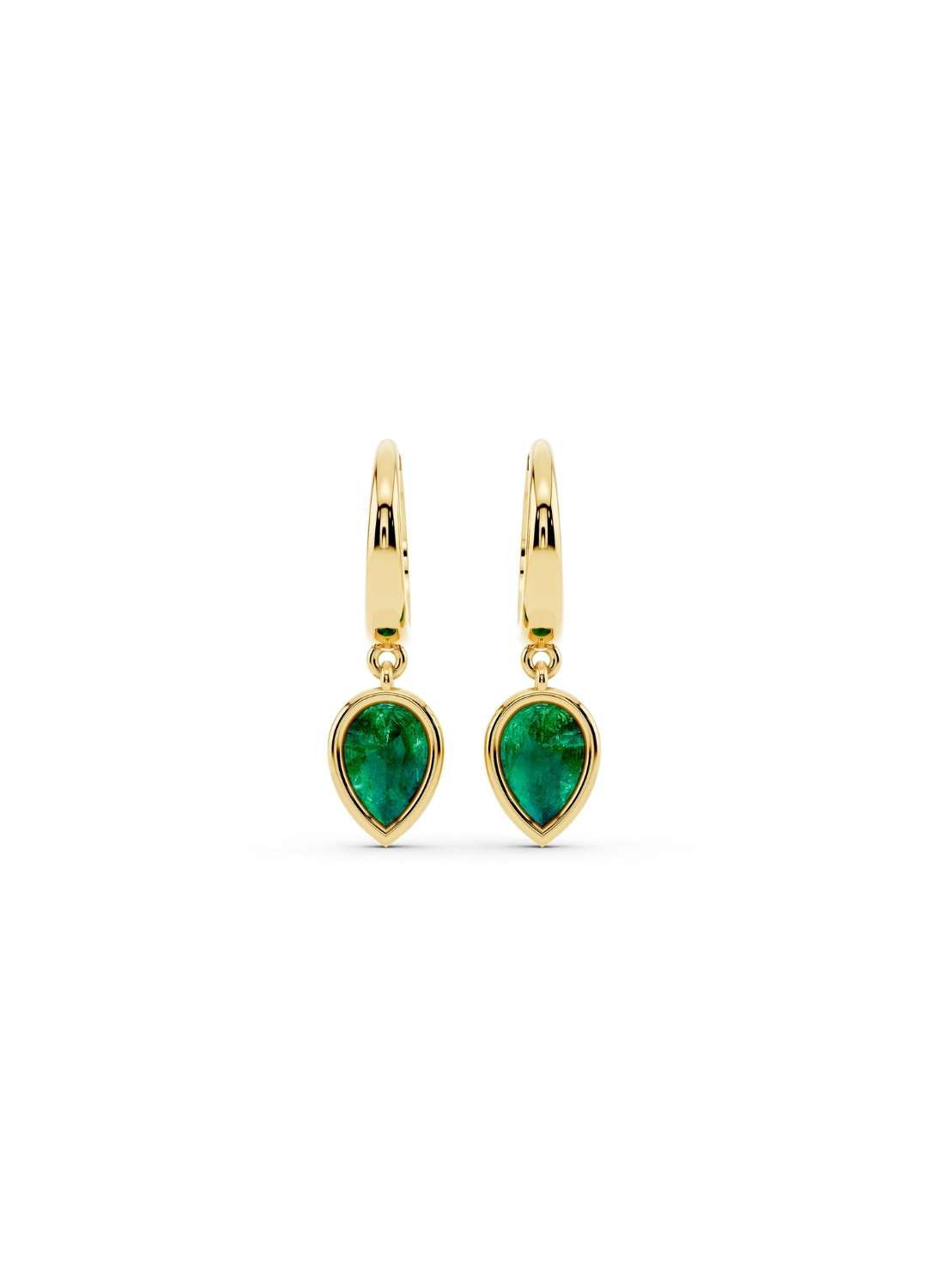 Emerald Drop Huggies  Image 1