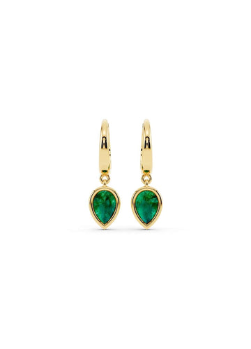 Emerald Drop Huggies  Image 1