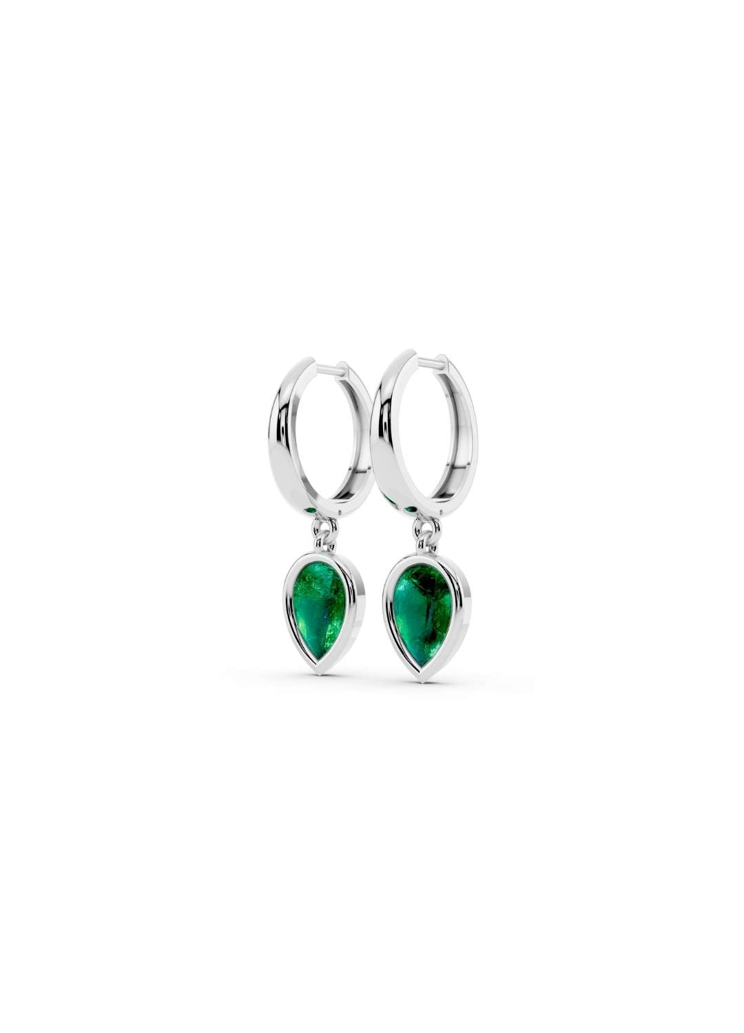 Emerald Drop Huggies  Image 8