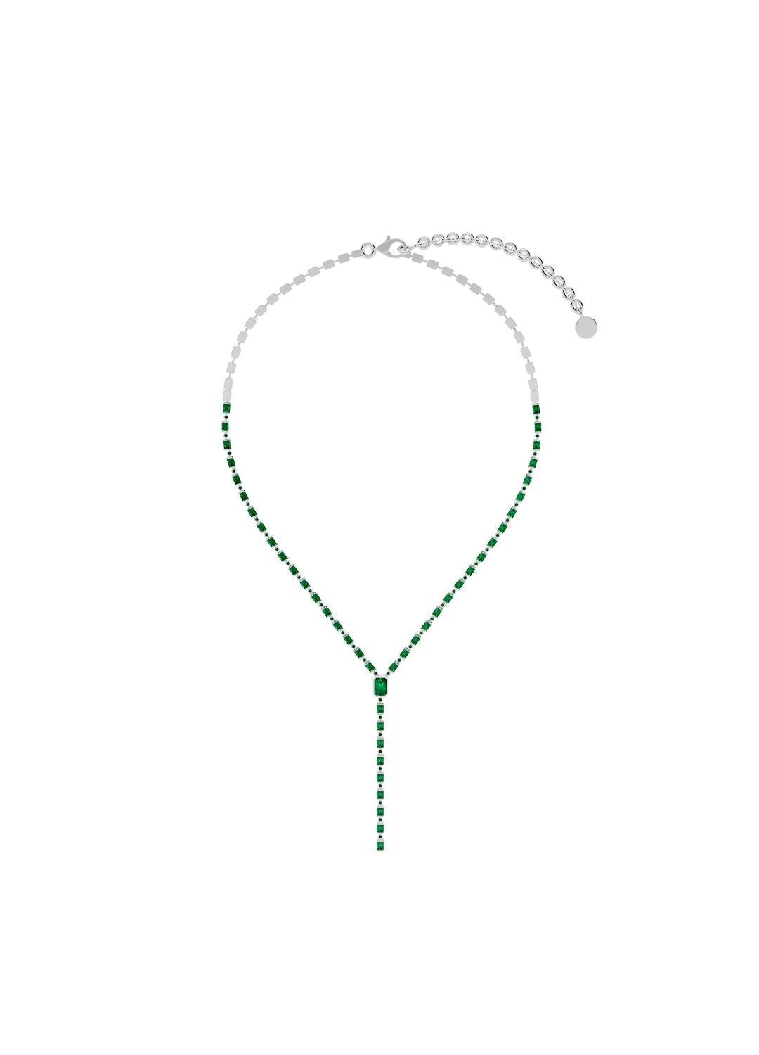 Emerald Drop Necklace Image 11