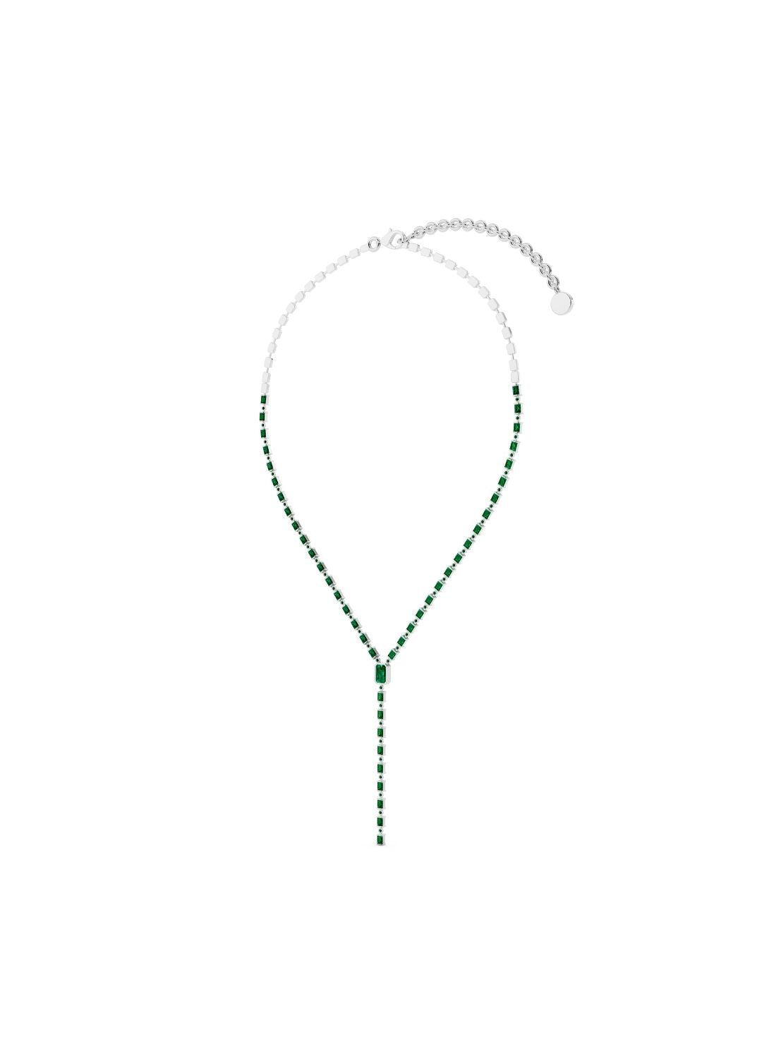 Emerald Drop Necklace Image 12