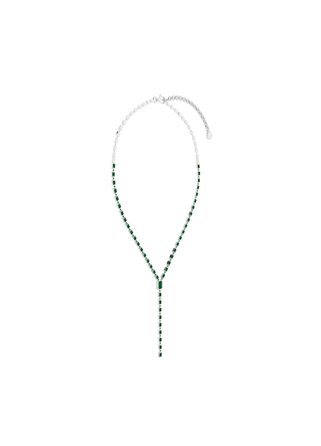 Emerald Drop Necklace Image 13