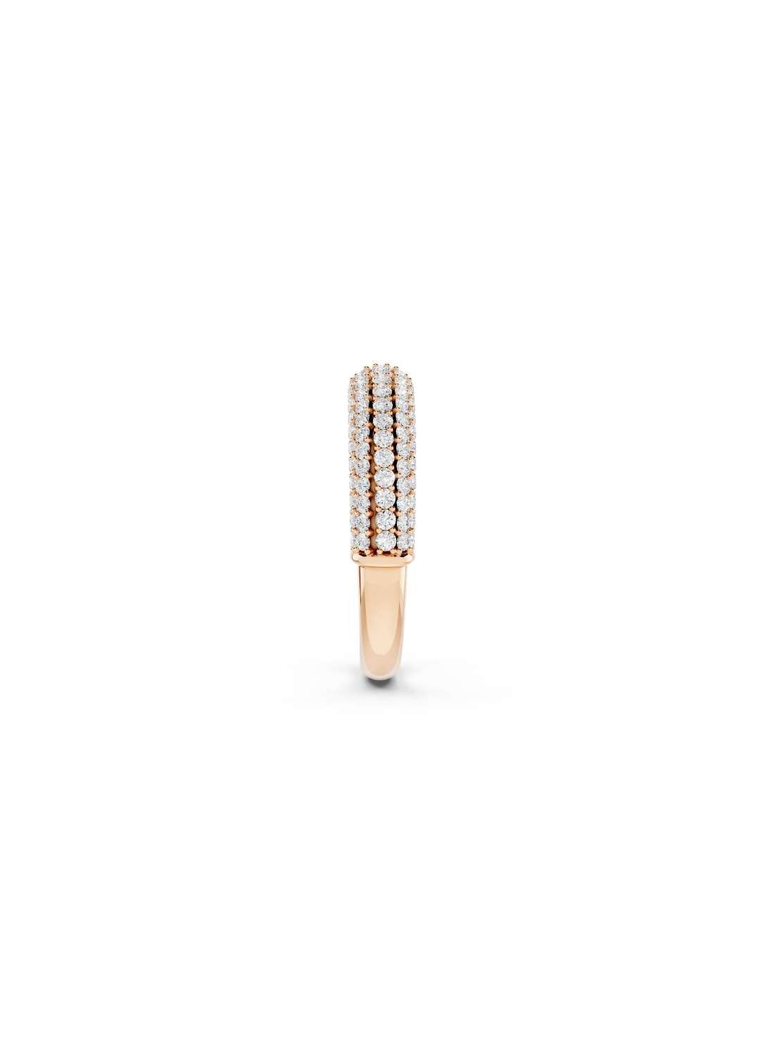 Emerald Pave Ring Image 10