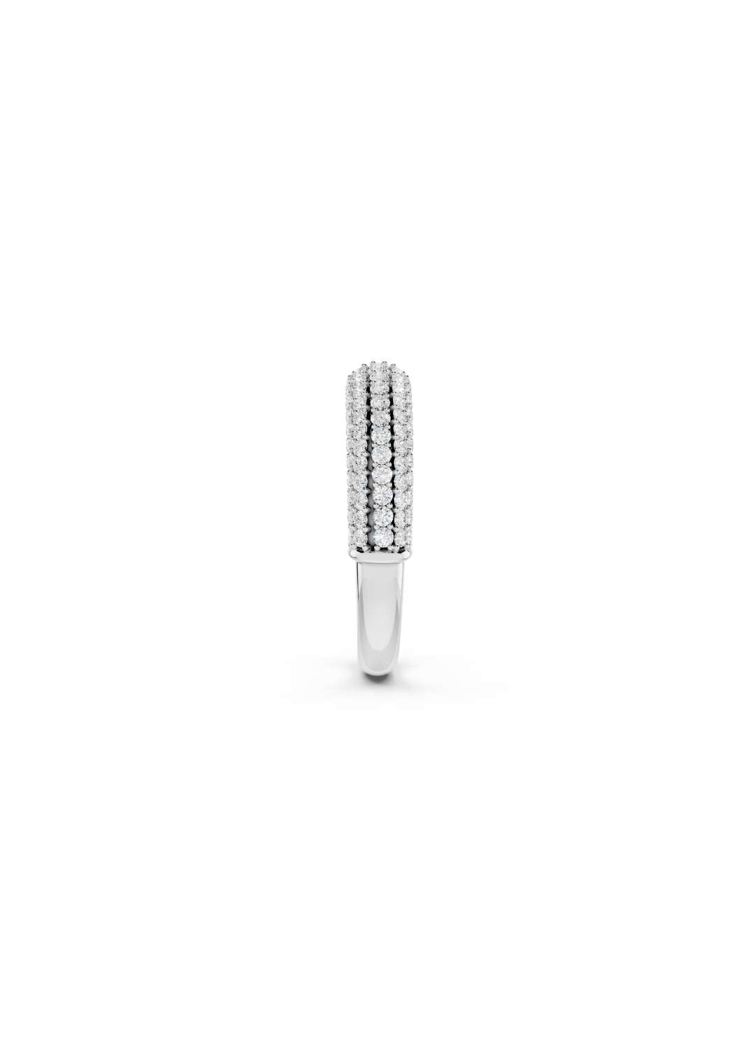 Emerald Pave Ring Image 15