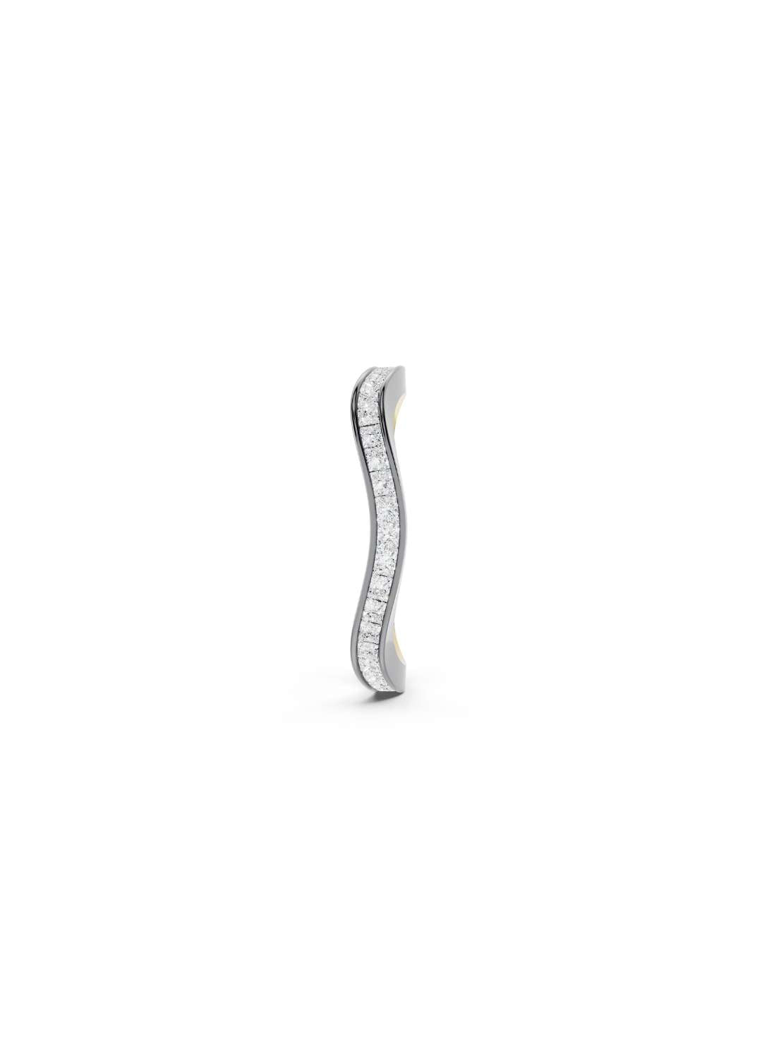 Georgian Spaghetti Hoop Diamond Band Image 4