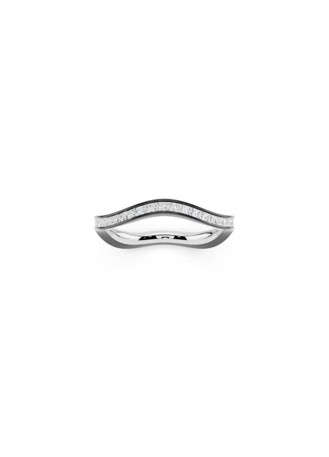 Georgian Spaghetti Hoop Diamond Band Image 7