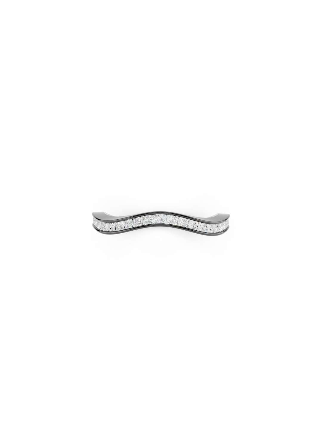 Georgian Spaghetti Hoop Diamond Band Image 6