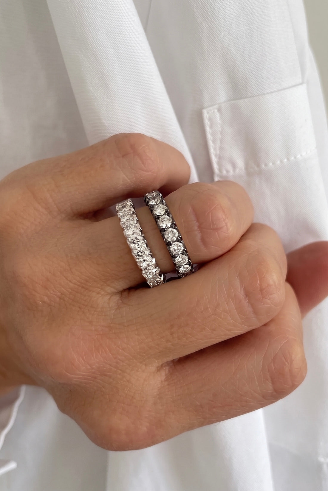 Georgian Eternity Band Image 1