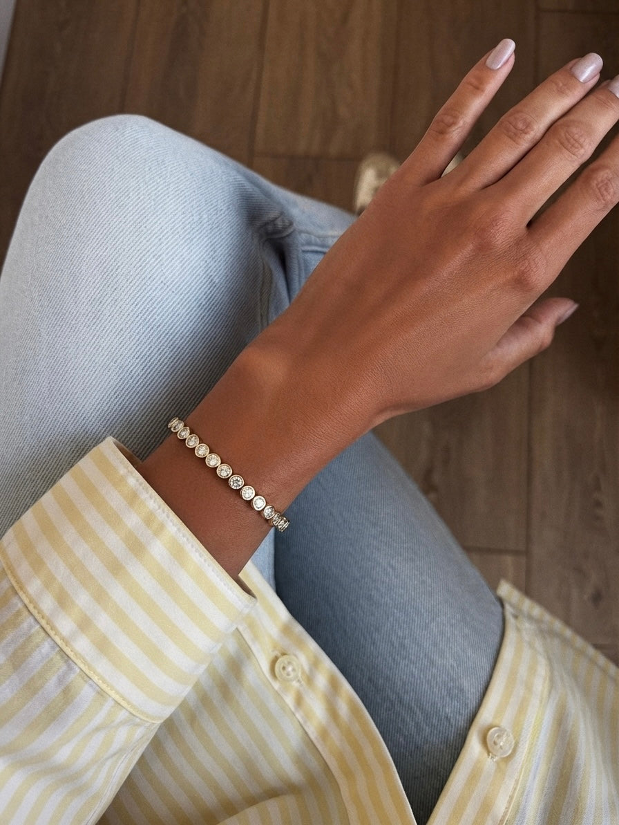 Classic Diamond 4 Prong Tennis Bracelet