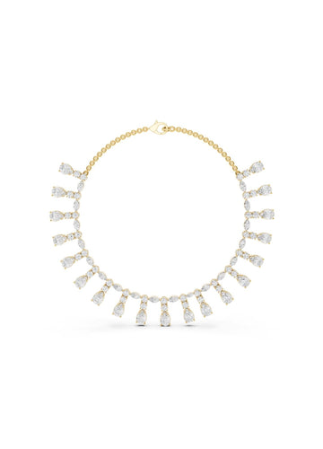 Pear Cascade Diamond Necklace Image 1