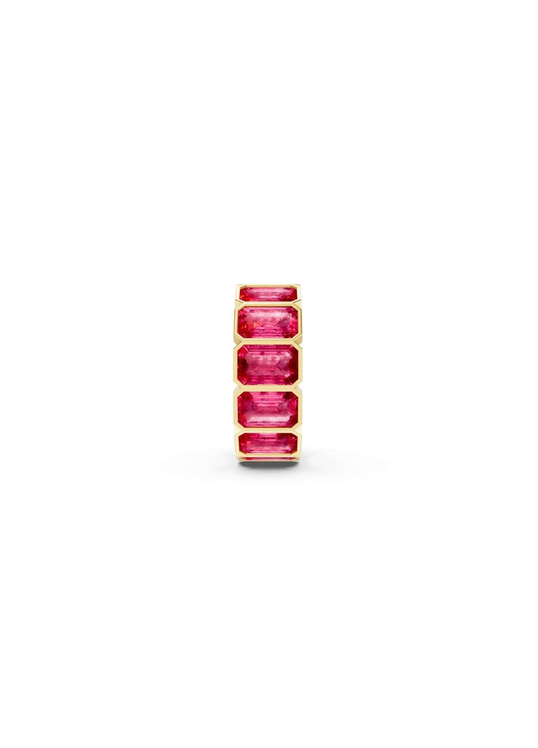 Pink Sapphire Eternity Band Image 4
