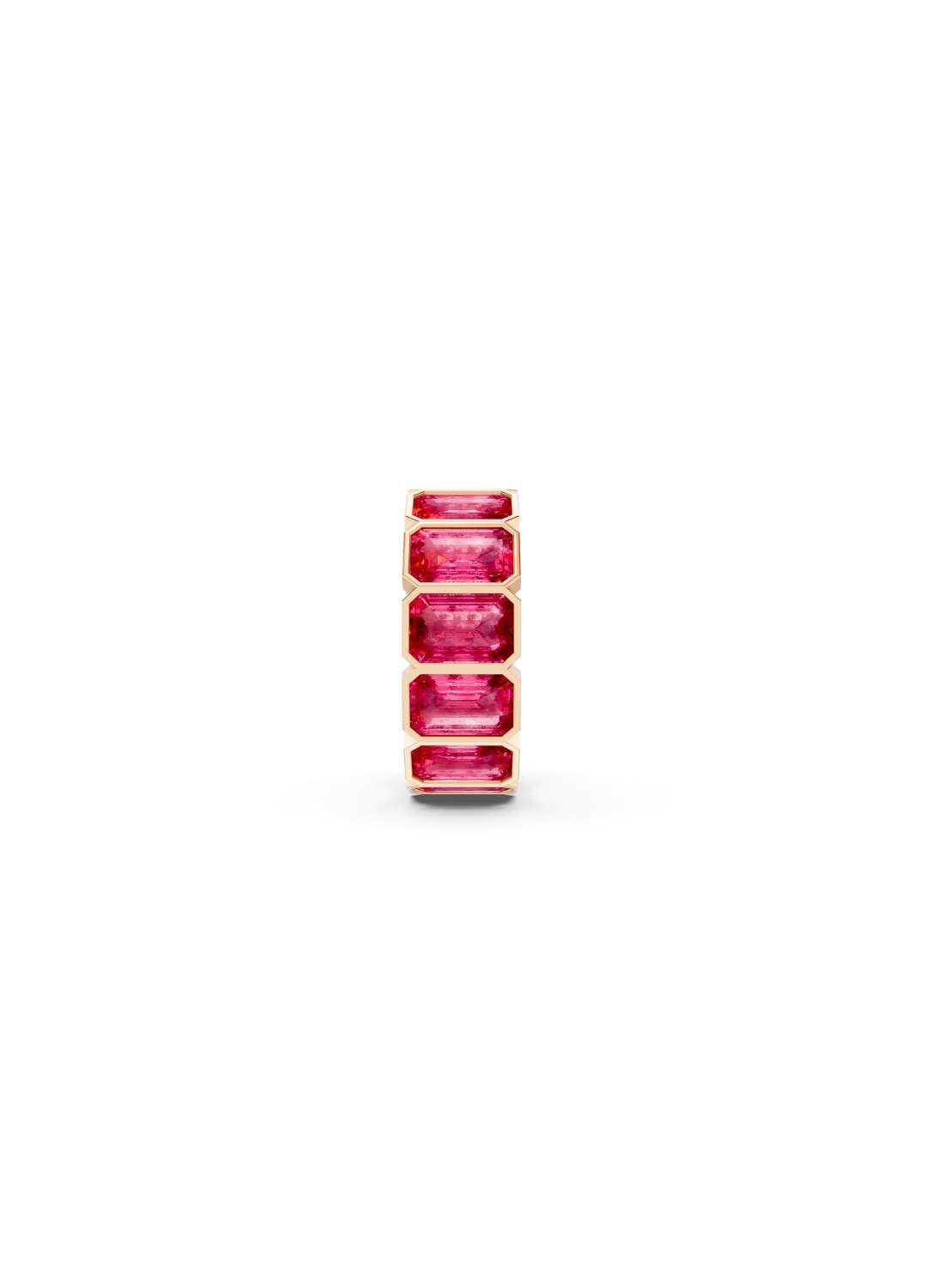 Pink Sapphire Eternity Band Image 9