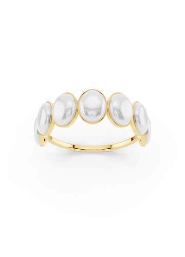 Opal Oval Ring