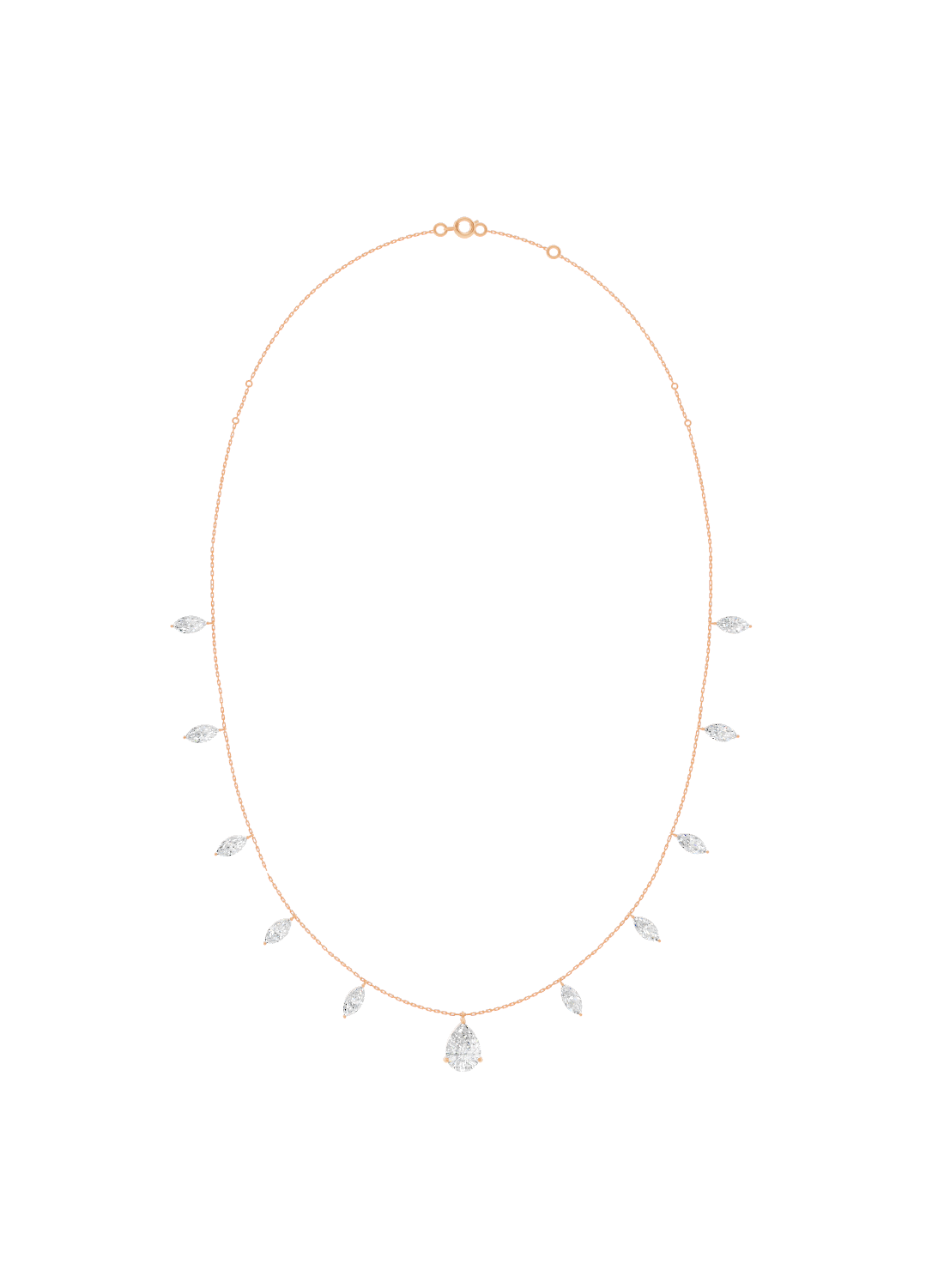 Marquise Diamond Necklace