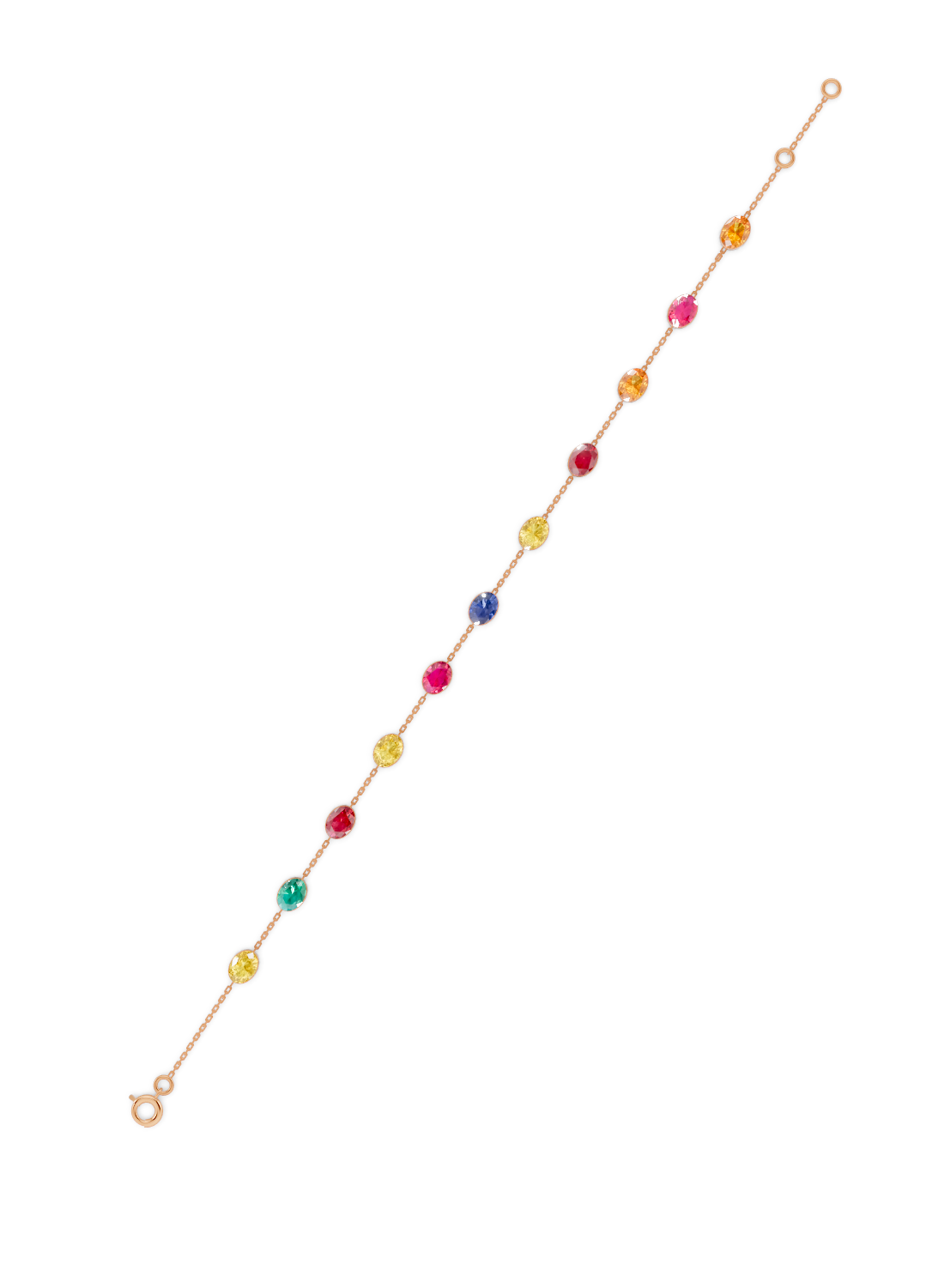 Rainbow Sapphire Bracelet