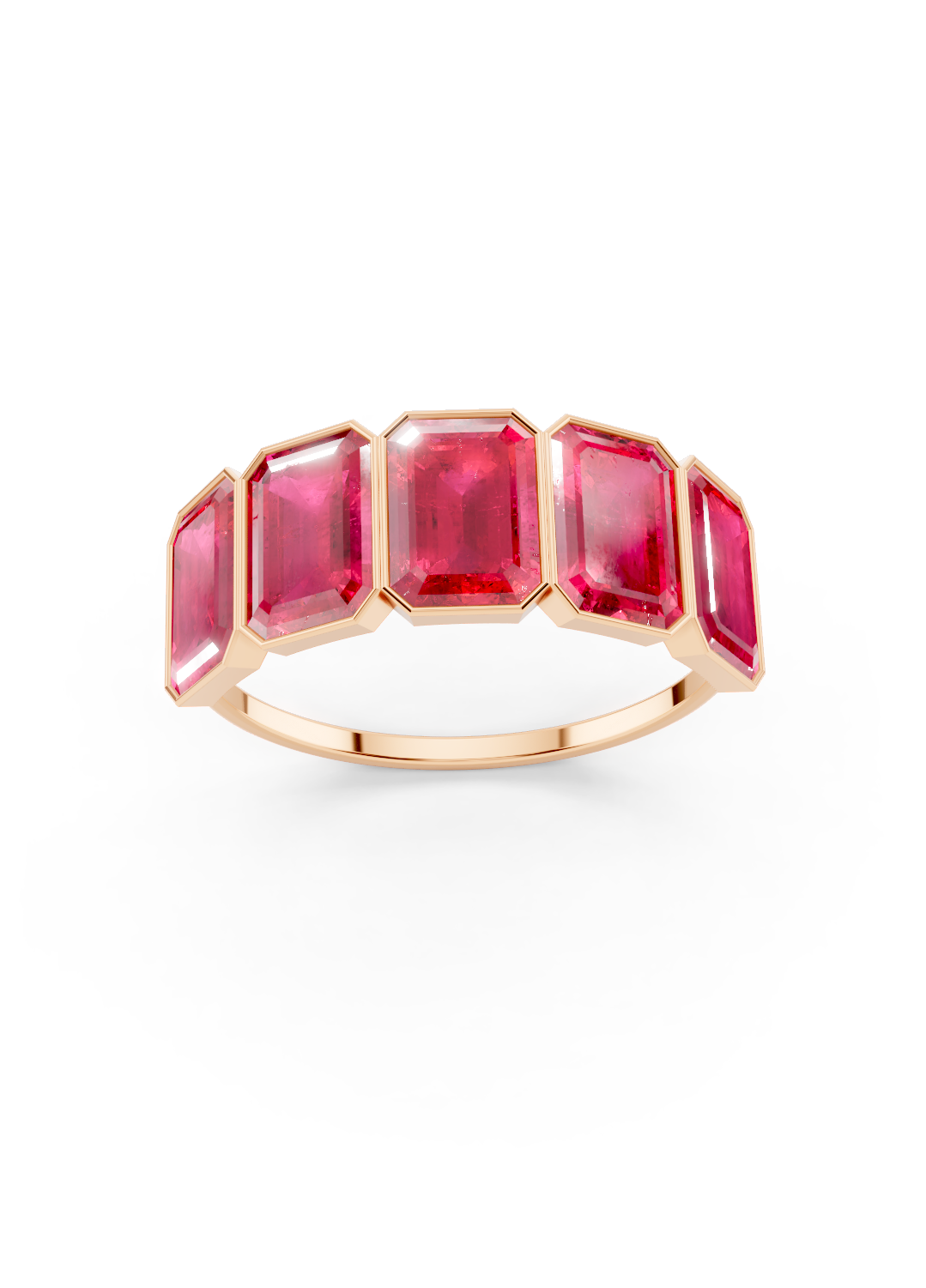 Ruby Square Ring