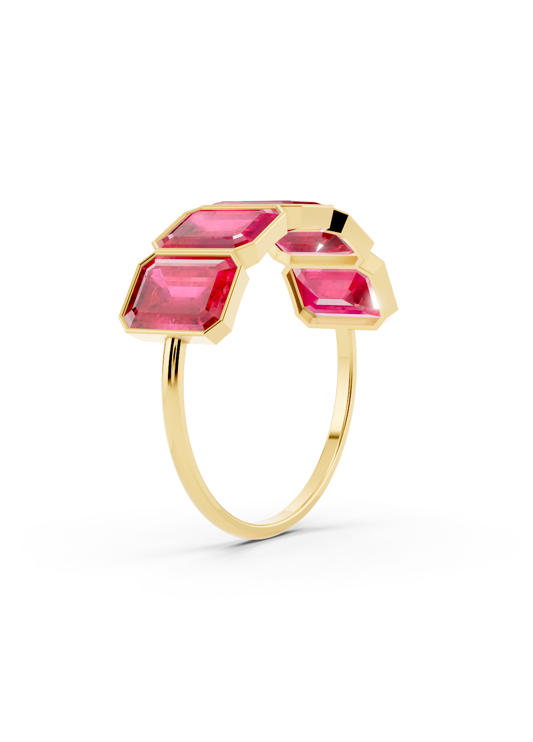 Ruby Square Ring