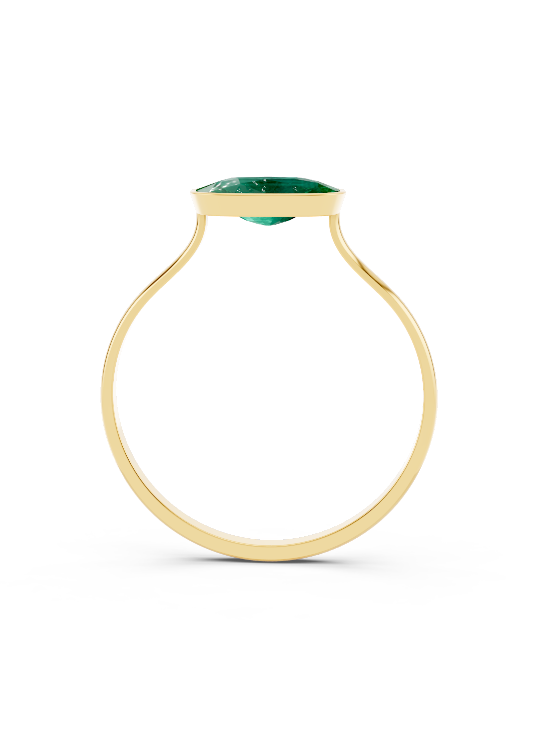 Colombian Emerald Oval Ring