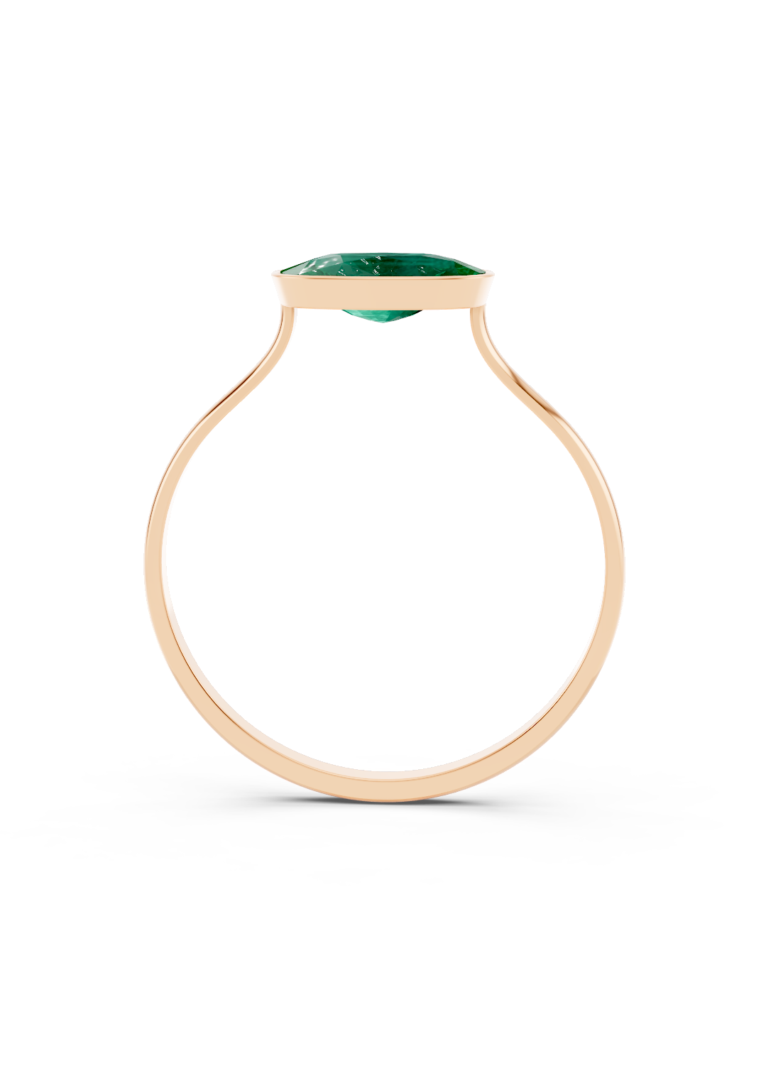 Colombian Emerald Oval Ring