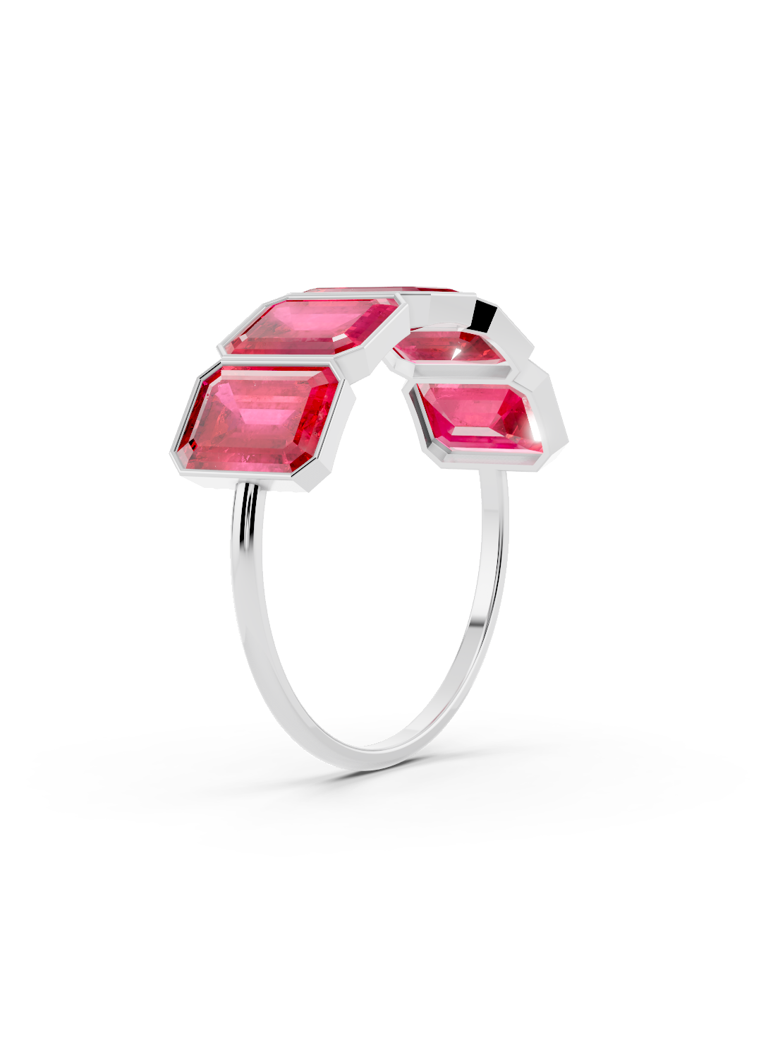 Ruby Square Ring