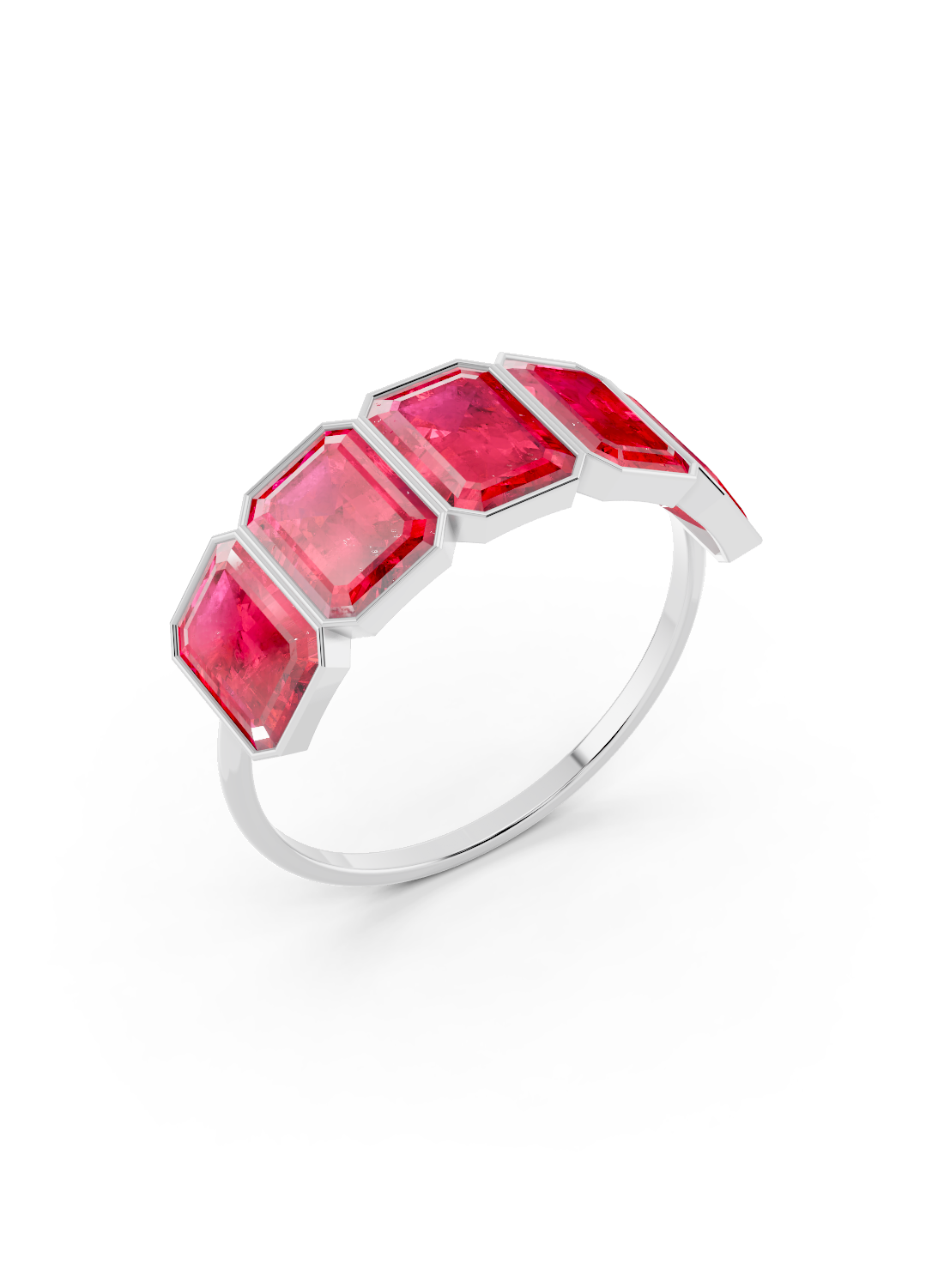 Ruby Square Ring