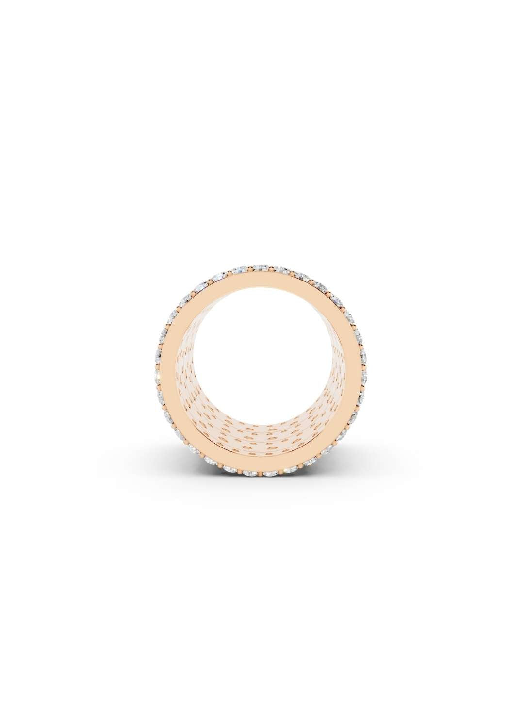 Seven Row Diamond Band Image 10