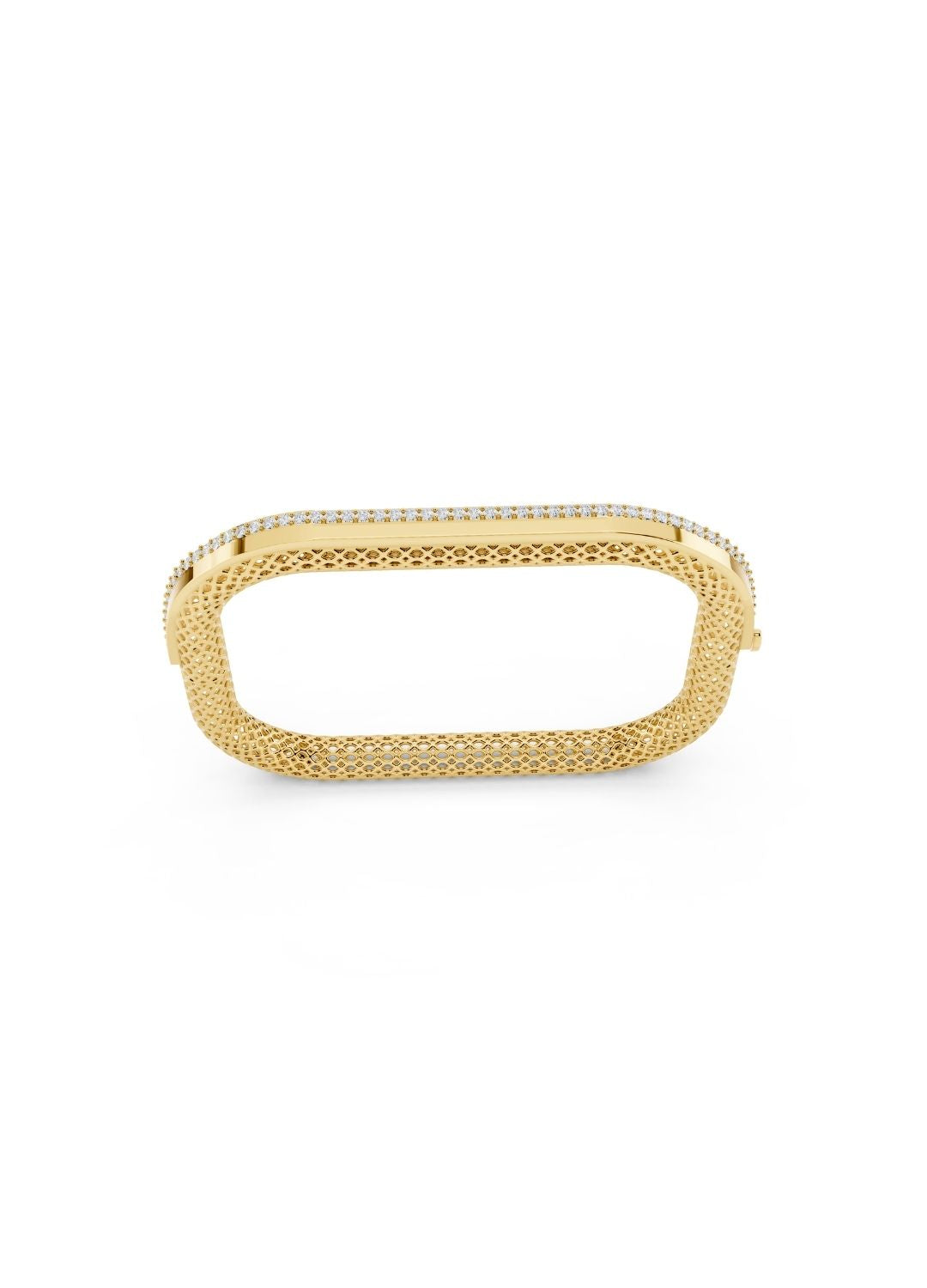 Square Filigree Diamond Bracelet Image 5