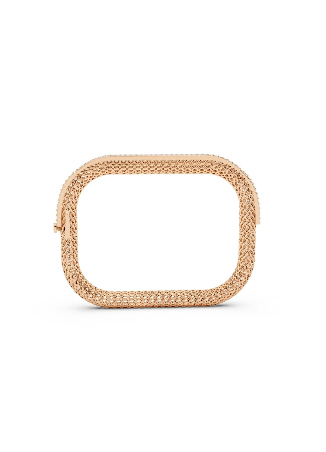 Square Filigree Diamond Bracelet Image 6