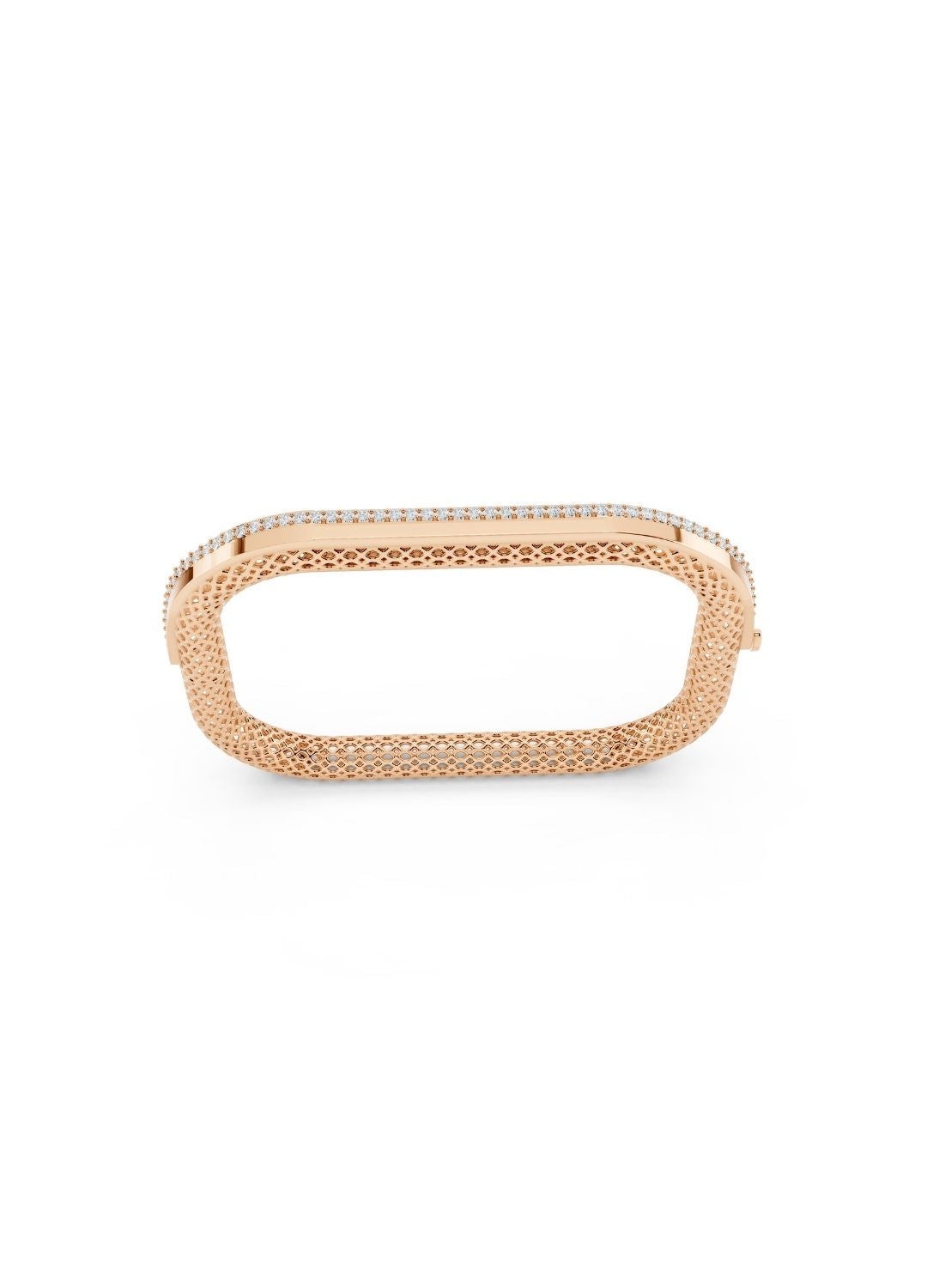 Square Filigree Diamond Bracelet Image 10