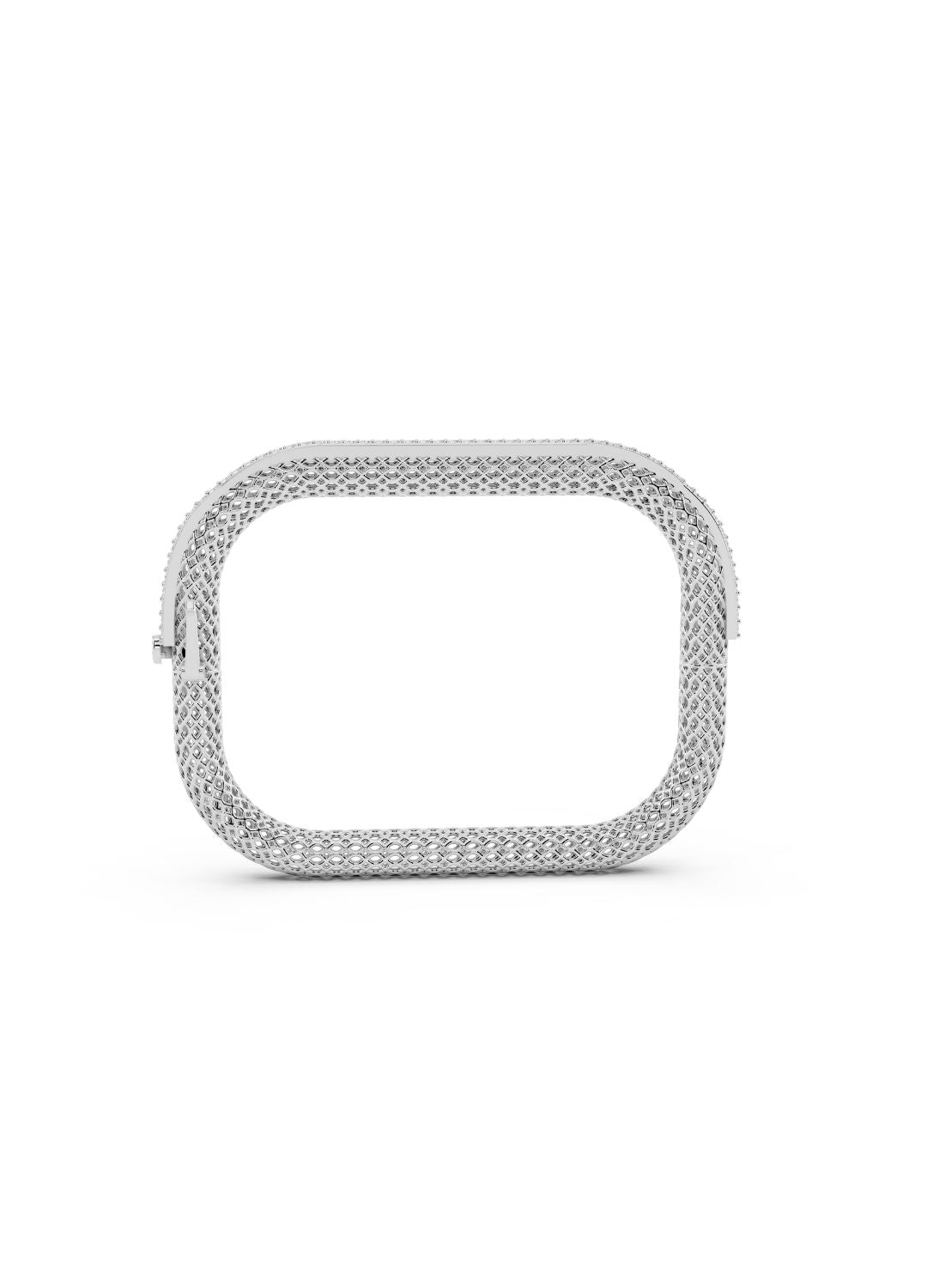 Square Filigree Diamond Bracelet Image 11