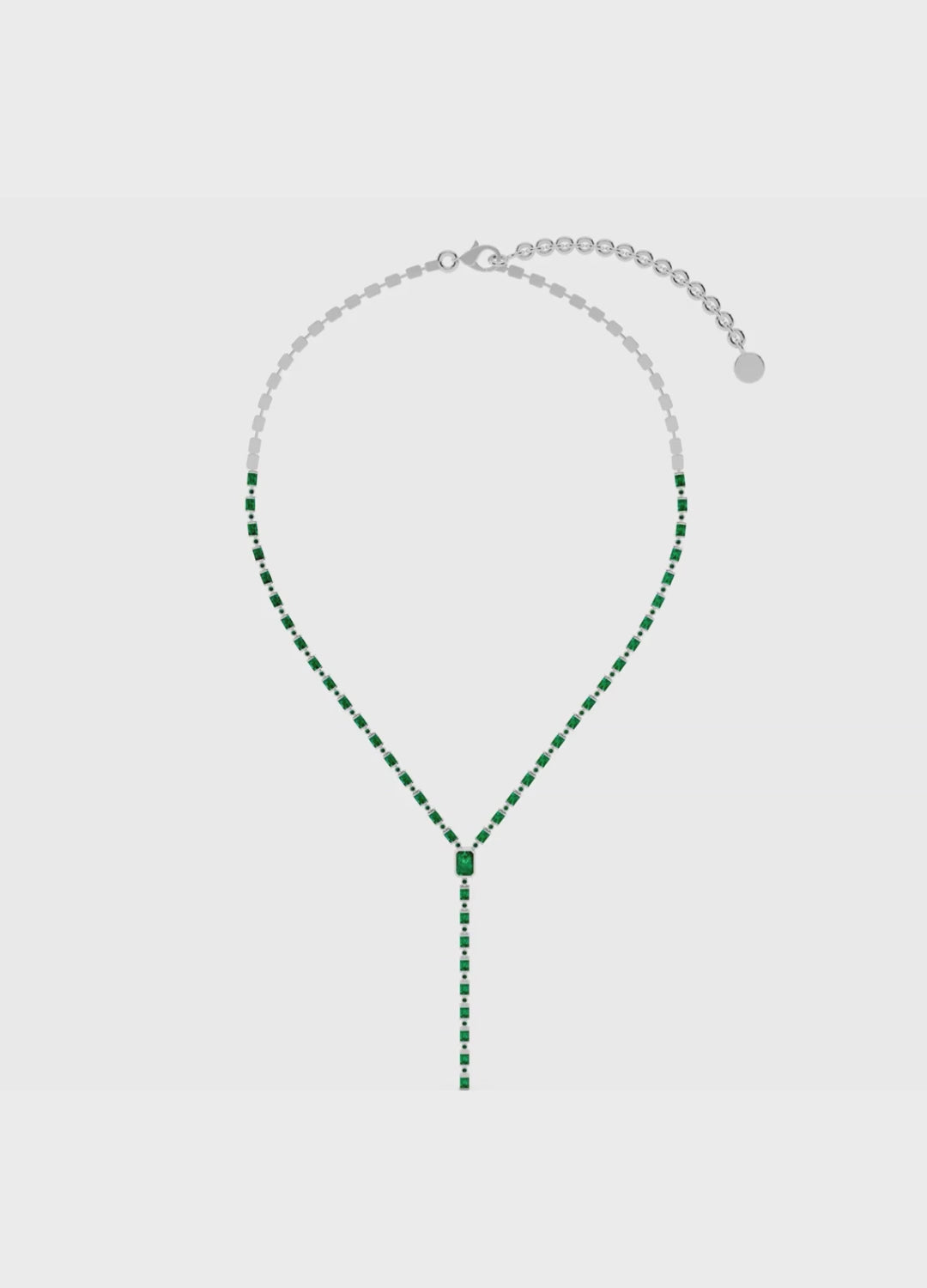 Emerald Drop Necklace